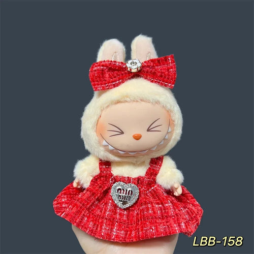 Luxe Labubu Dress For 17cm Labubu Doll