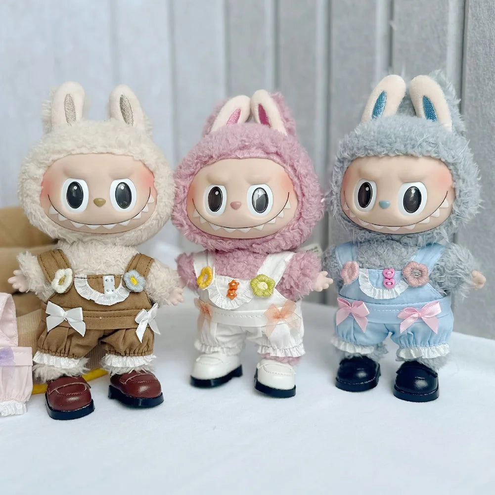 Shoes Suitable for 17cm Labubu's - Cotton Shoes Boots