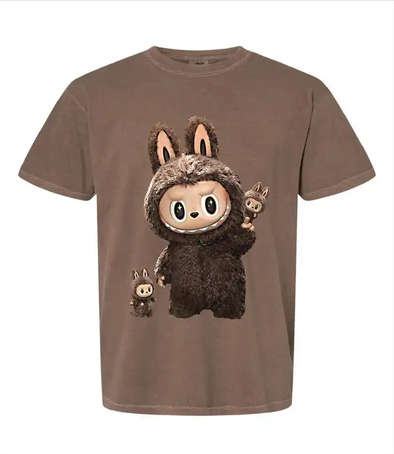 Labubu “The Monsters” Pop-Mart T-Shirt – Korean Kawaii Style