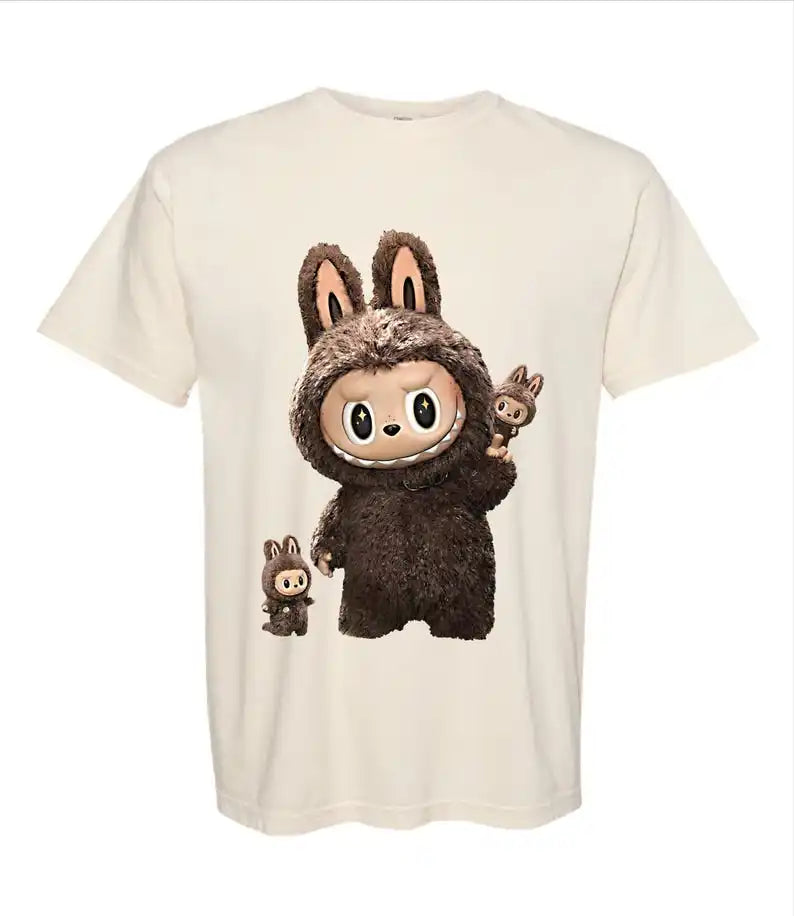 Labubu “The Monsters” Pop-Mart T-Shirt – Korean Kawaii Style