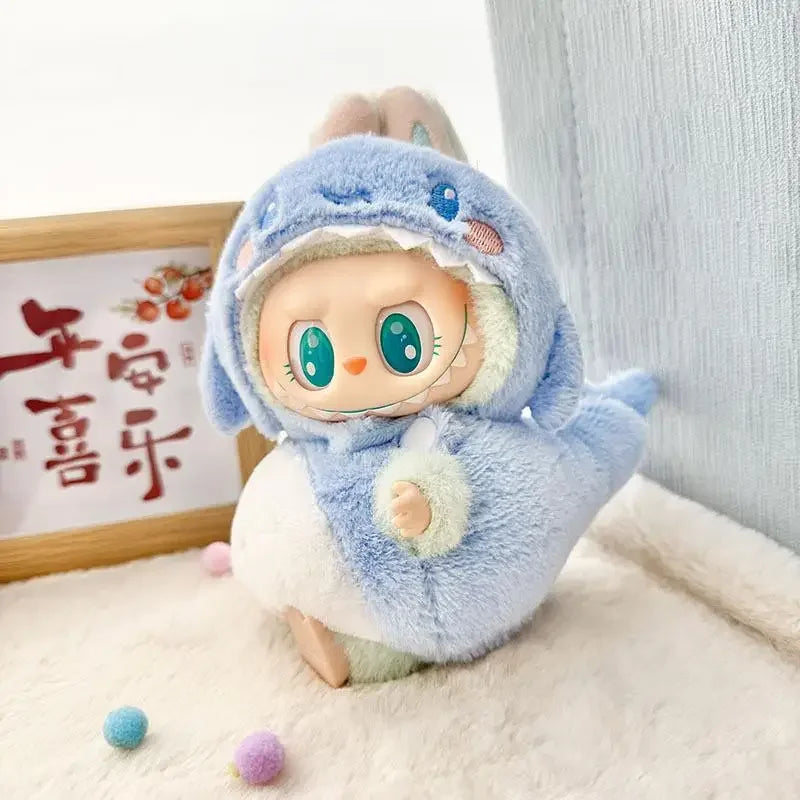 Labubu BIG Into Energy – Dino & Shark Costume Keychain Plush