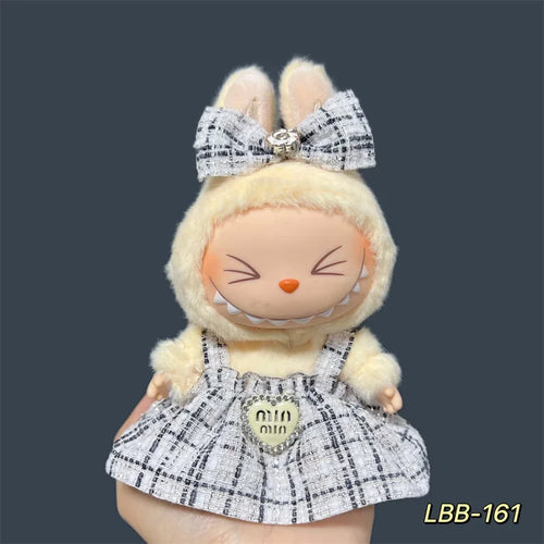 Luxe Labubu Dress For 17cm Labubu Doll