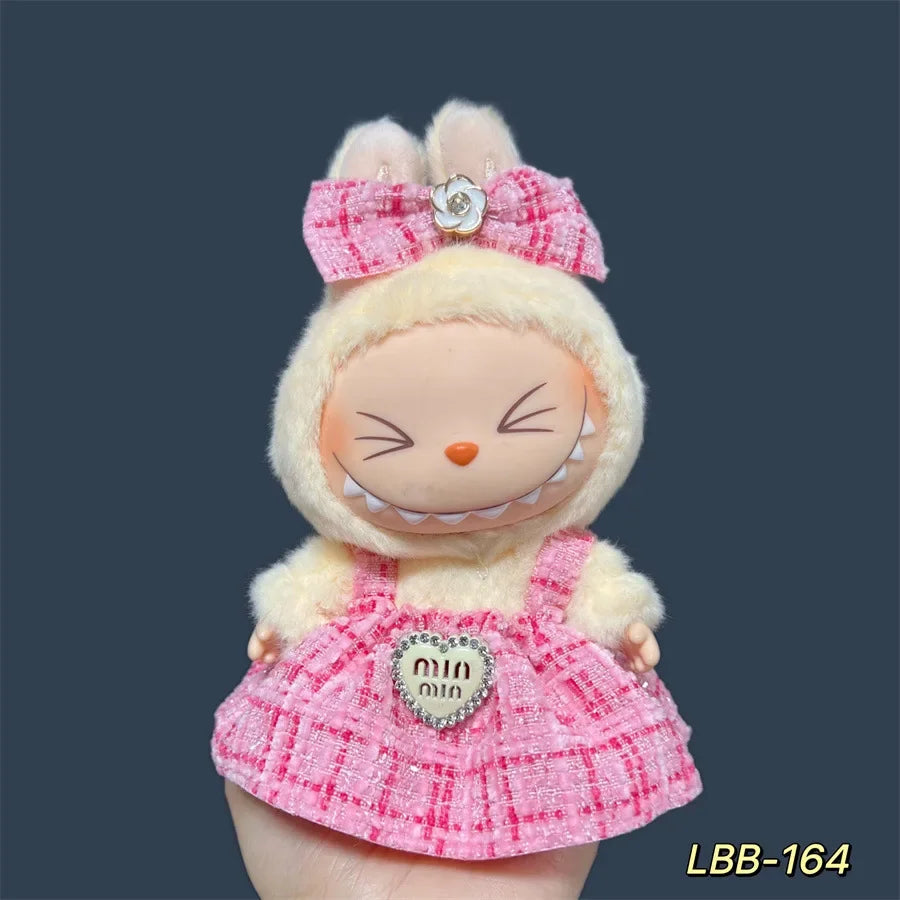 Luxe Labubu Dress For 17cm Labubu Doll
