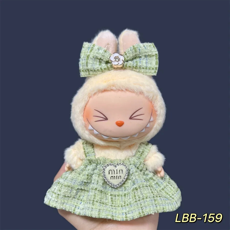 Luxe Labubu Dress For 17cm Labubu Doll