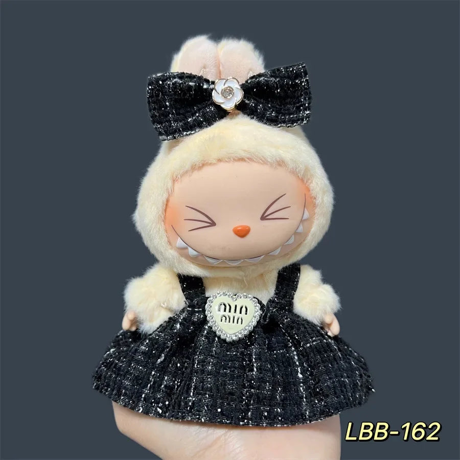 Luxe Labubu Dress For 17cm Labubu Doll