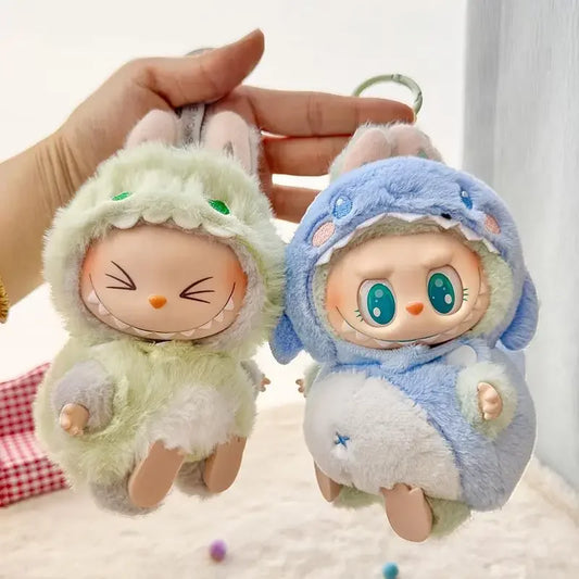 Labubu BIG Into Energy – Dino & Shark Costume Keychain Plush
