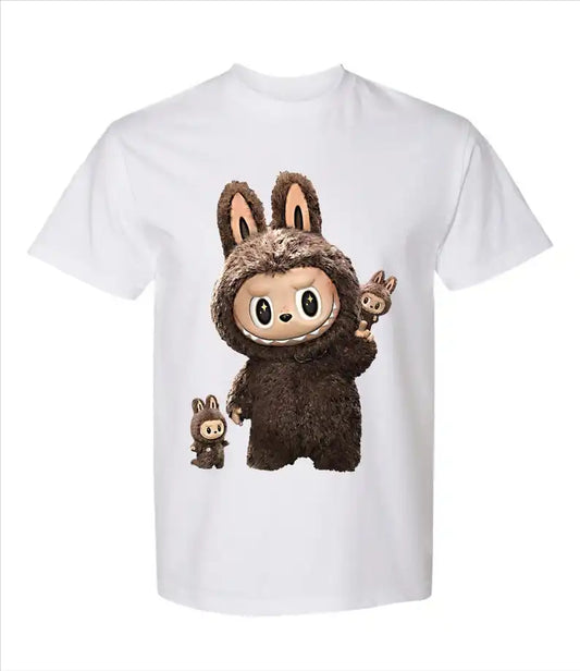 Labubu “The Monsters” Pop-Mart T-Shirt – Korean Kawaii Style