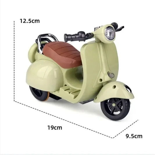 Labubu Mini Electric Motorcycle – LED Music Accessory Pack