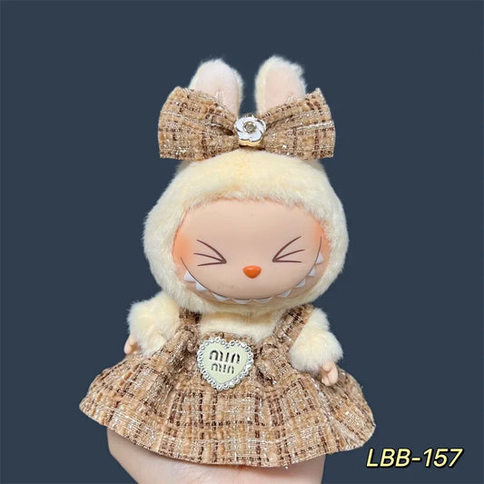 Luxe Labubu Dress For 17cm Labubu Doll
