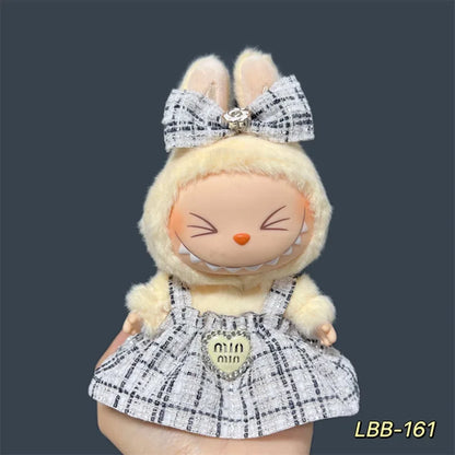 Luxe Labubu Dress For 17cm Labubu Doll