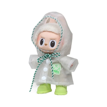 17cm Labubu Raincoat and welly Boots
