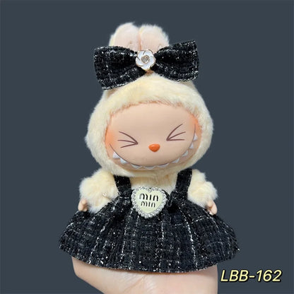 Luxe Labubu Dress For 17cm Labubu Doll